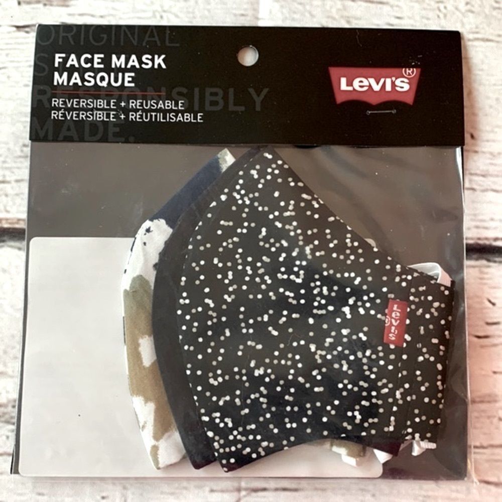 Levi’s 3 Pk Washable Face Masks
